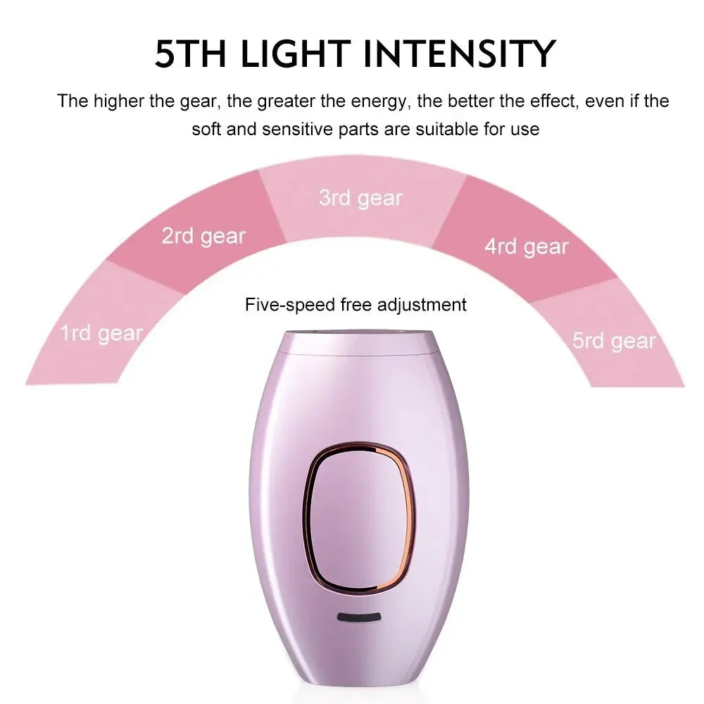 500000 Flash Painless Laser IPL Epilator Women Shaver Permanent Hair Removal for Body Face Bikini Underarm Hair Removal Machine