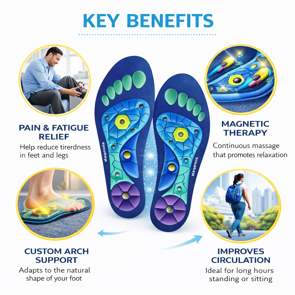 Magnetic Acupressure Insoles