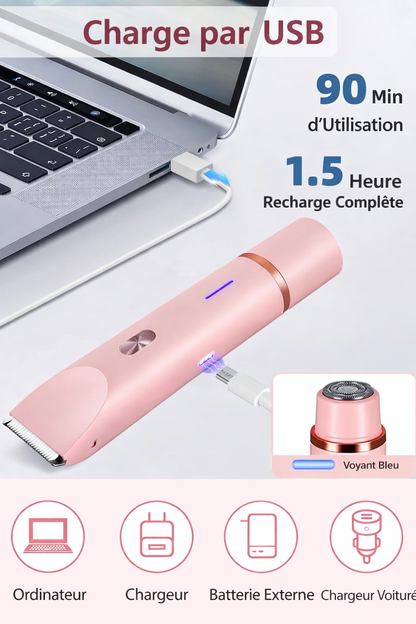 Tondeuse 2 en 1